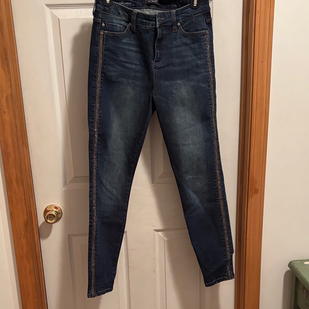 Liverpool Dark Blue Skinny Jeans